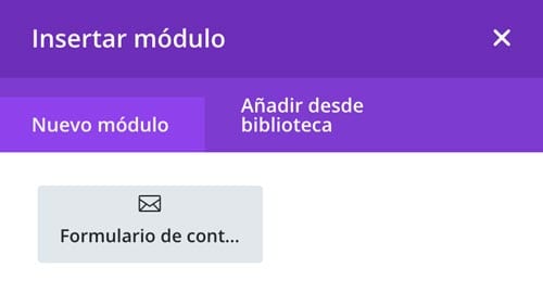 Crear formularios de contacto con Divi