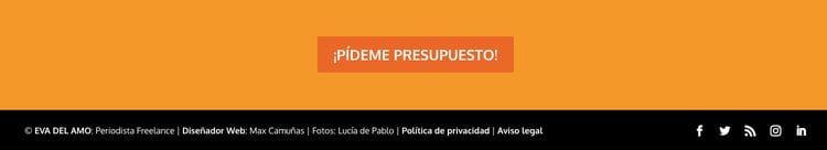 footer web: CTA (llamada a la acción)