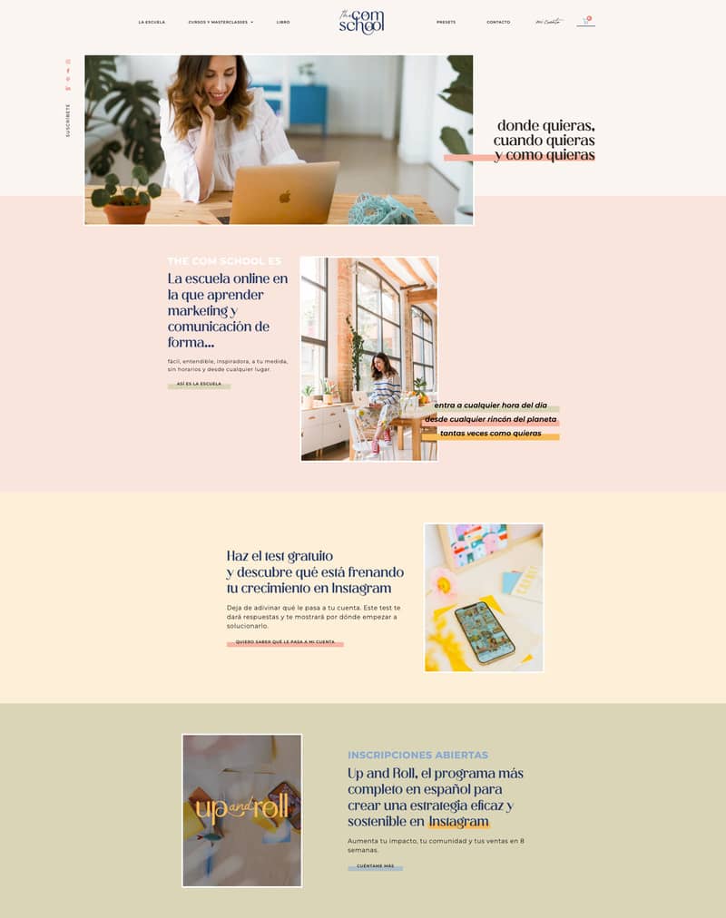 Tendencias diseño web: colores