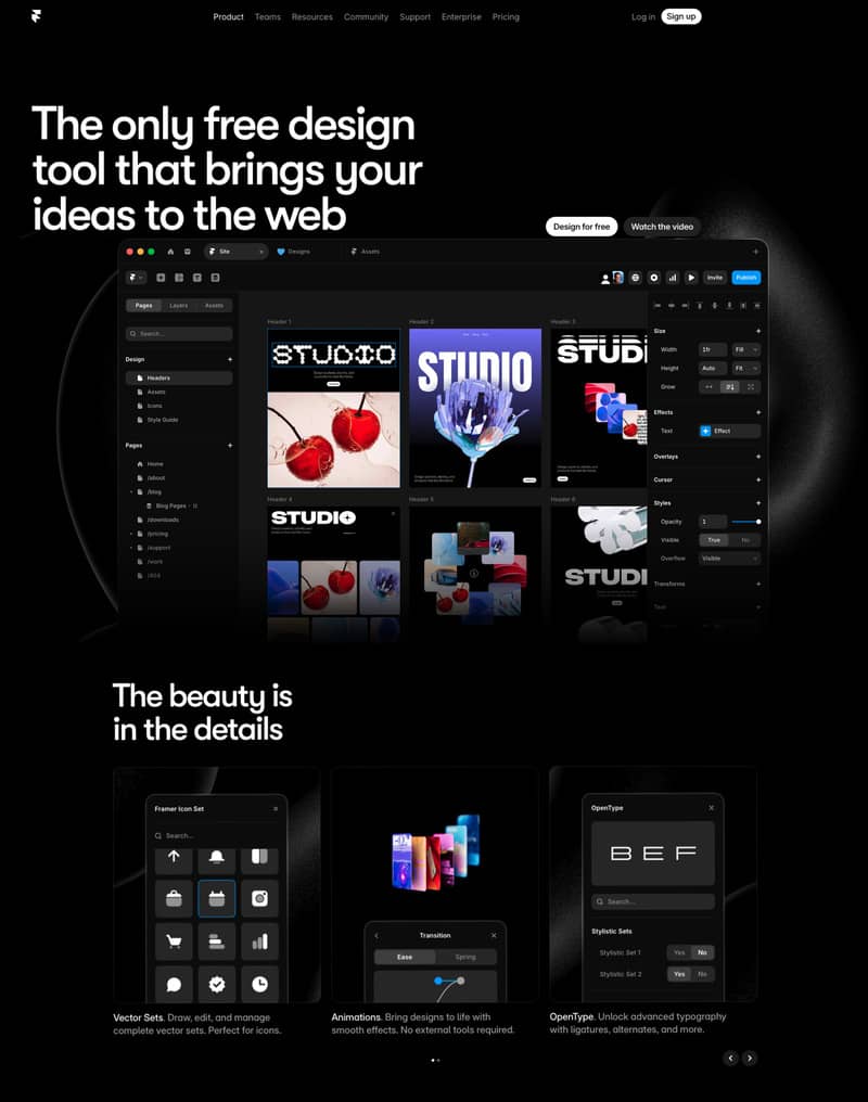 Tendencias diseño web: estilos visuales